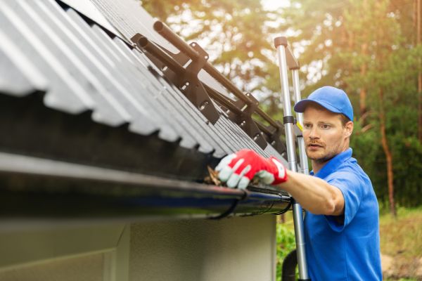 Business Gutter Cleaning in Meridian